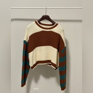 American Eagle stripe sweater. Size L
